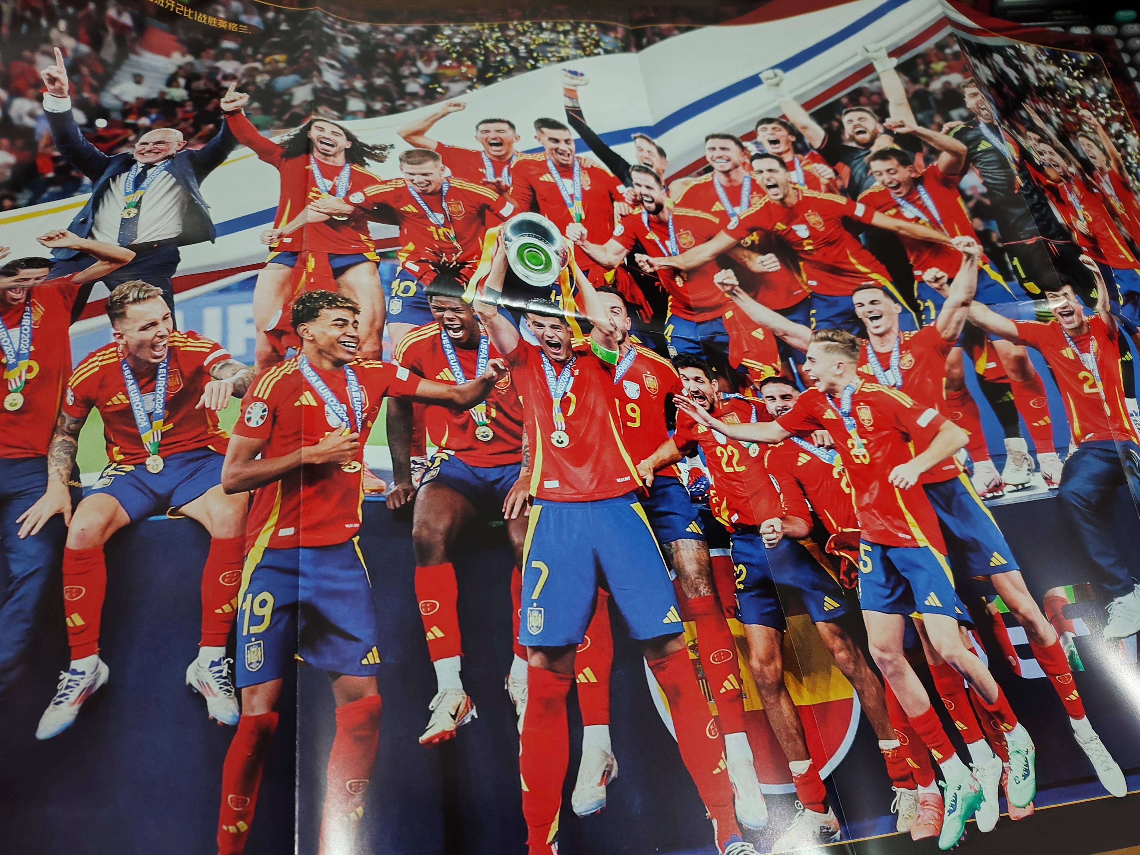 西班牙国家队成功夺冠
